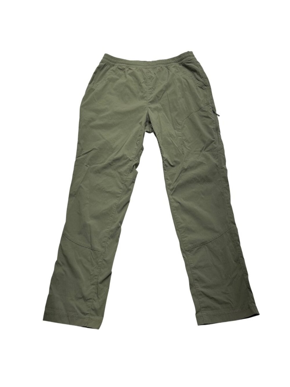 Alaskan Hardgear Duluth Womens Ripstop Nylon Pants Size 14 Green Stretch Pockets